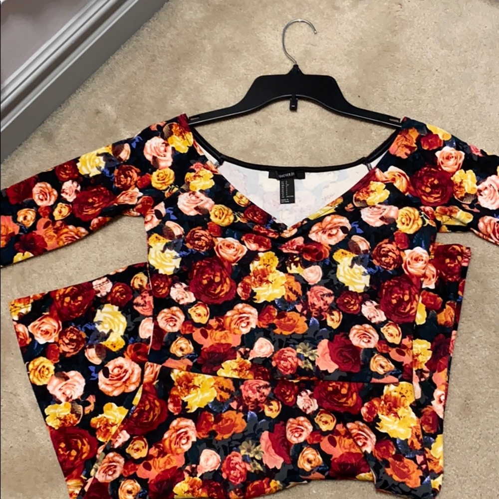 Forever 21 floral dress